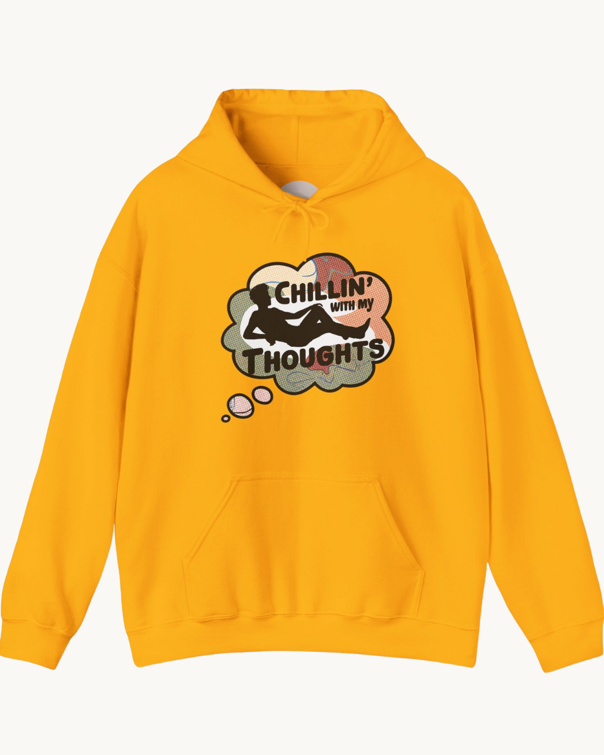 Chilling with My Thoughts Unisex Hoodie