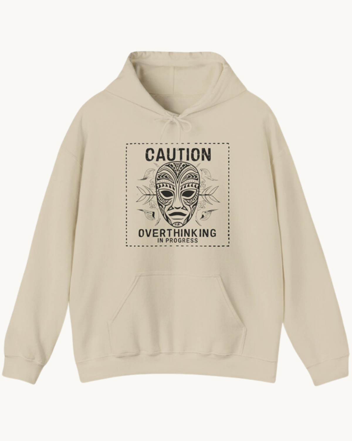 Caution: Overthinking in Progress - Unisex Heavy Blend Hooded Sweatshirt