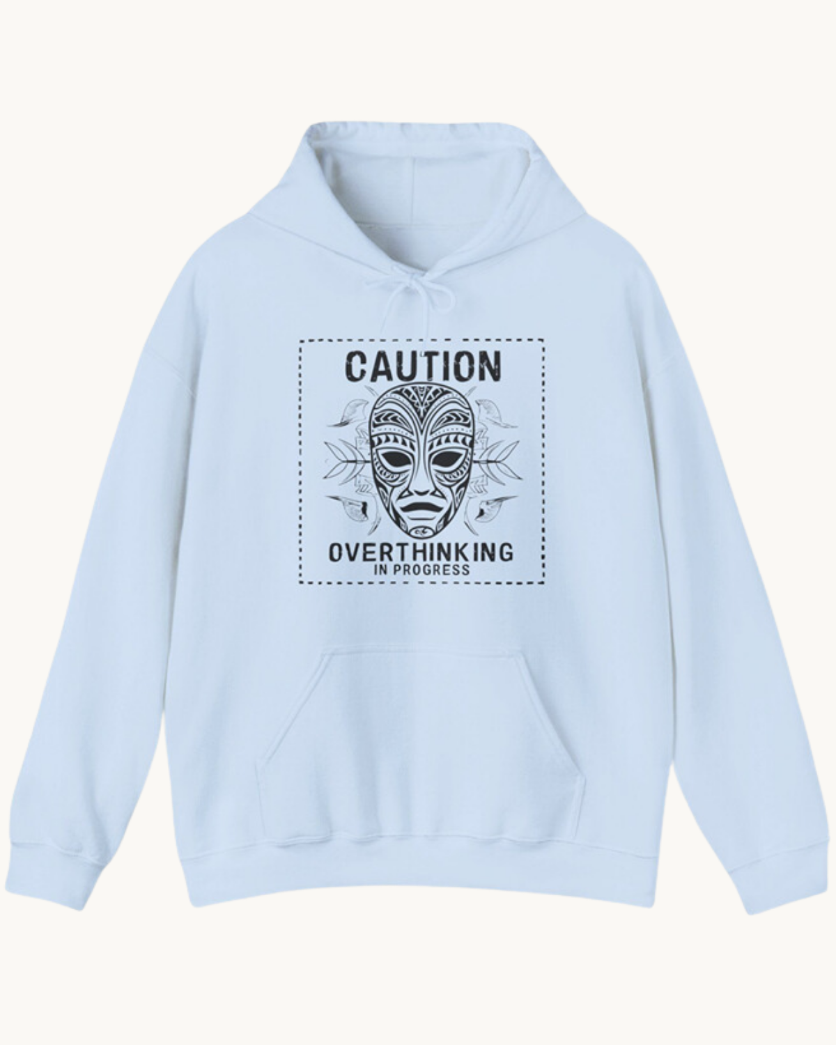 Caution: Overthinking in Progress - Unisex Heavy Blend Hooded Sweatshirt