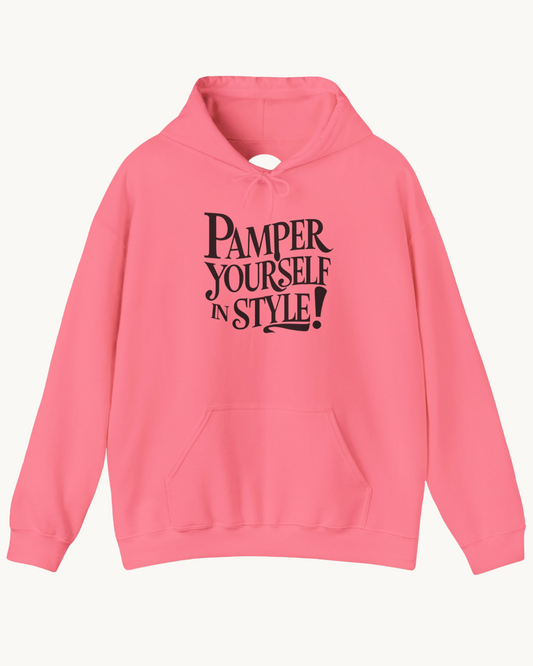 Pamper Yourself in Style Unisex Hoodie