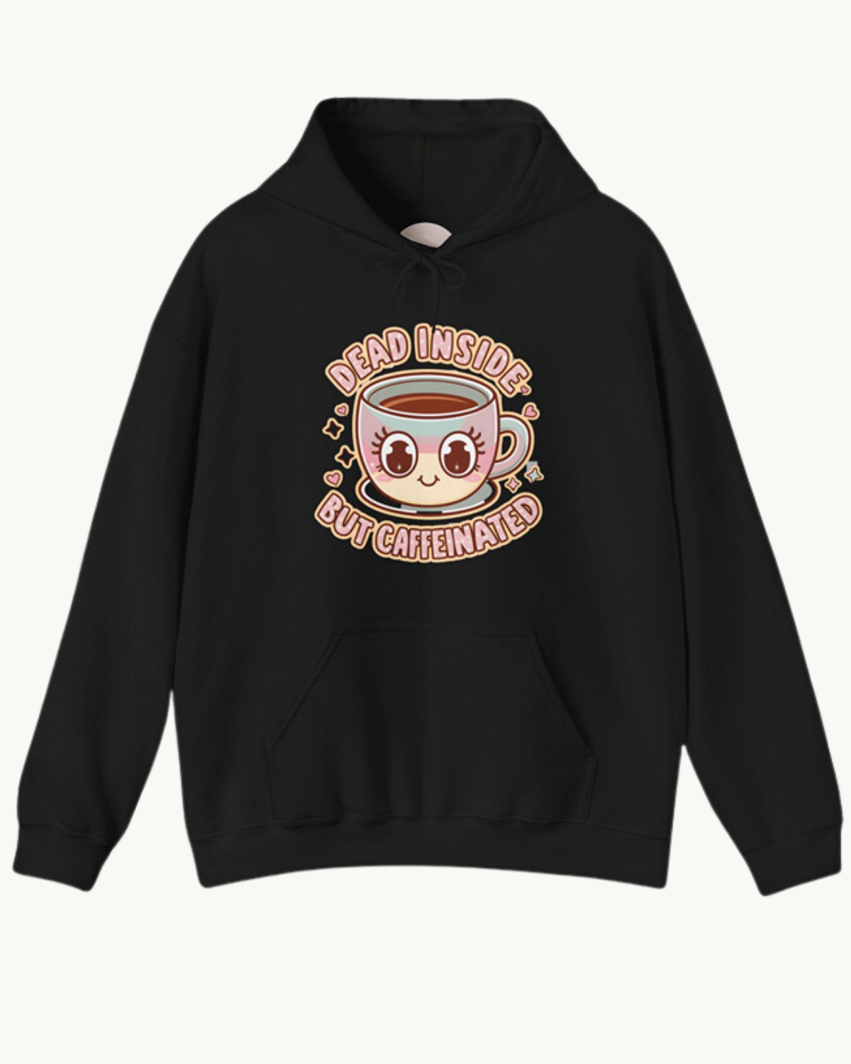 Dead Inside But Caffeinated - Unisex Hoodie