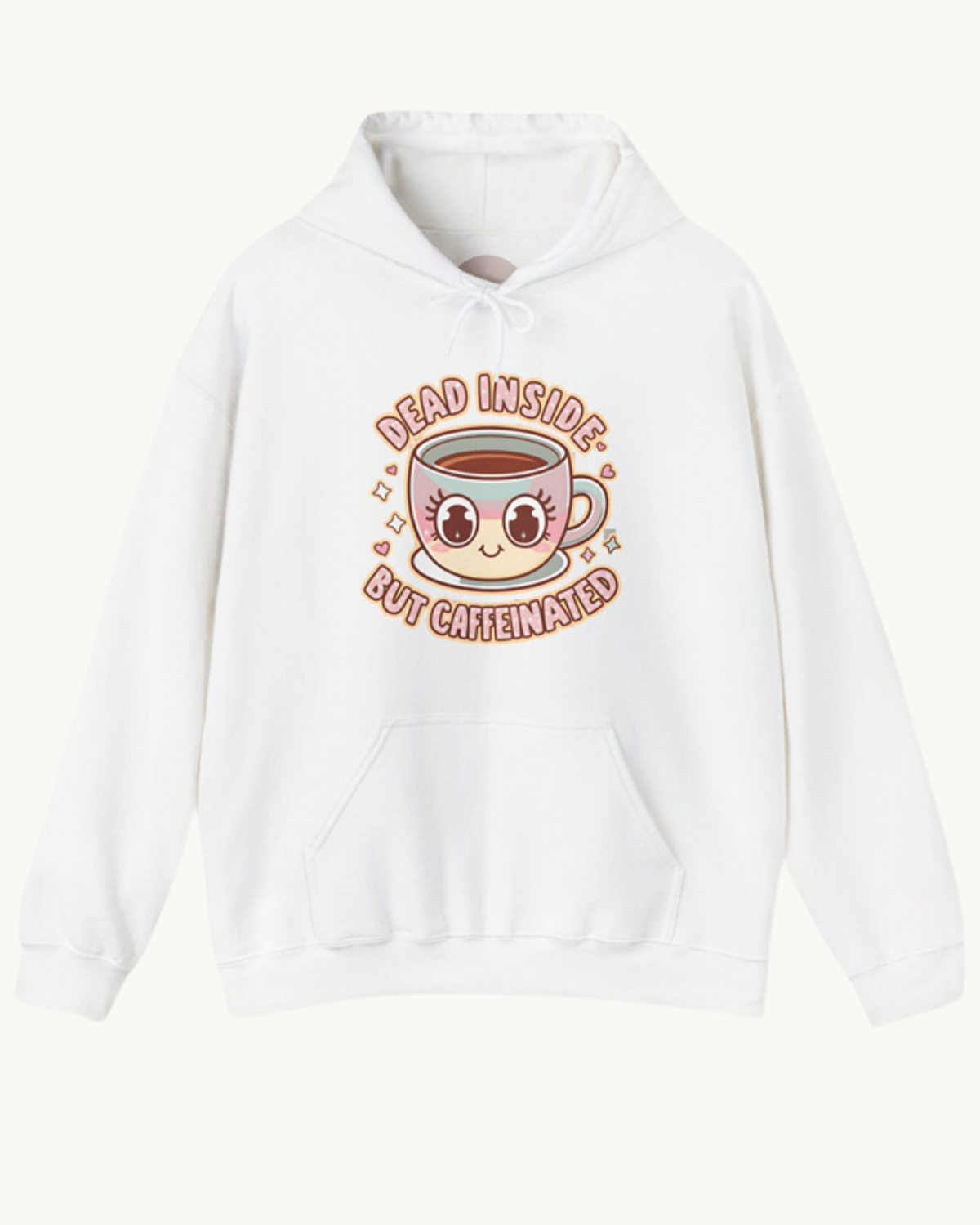 Dead Inside But Caffeinated - Unisex Hoodie