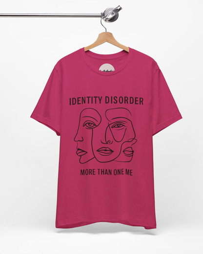 Identity Disorder: More Than One Me – Mental Health Awareness T-Shirt