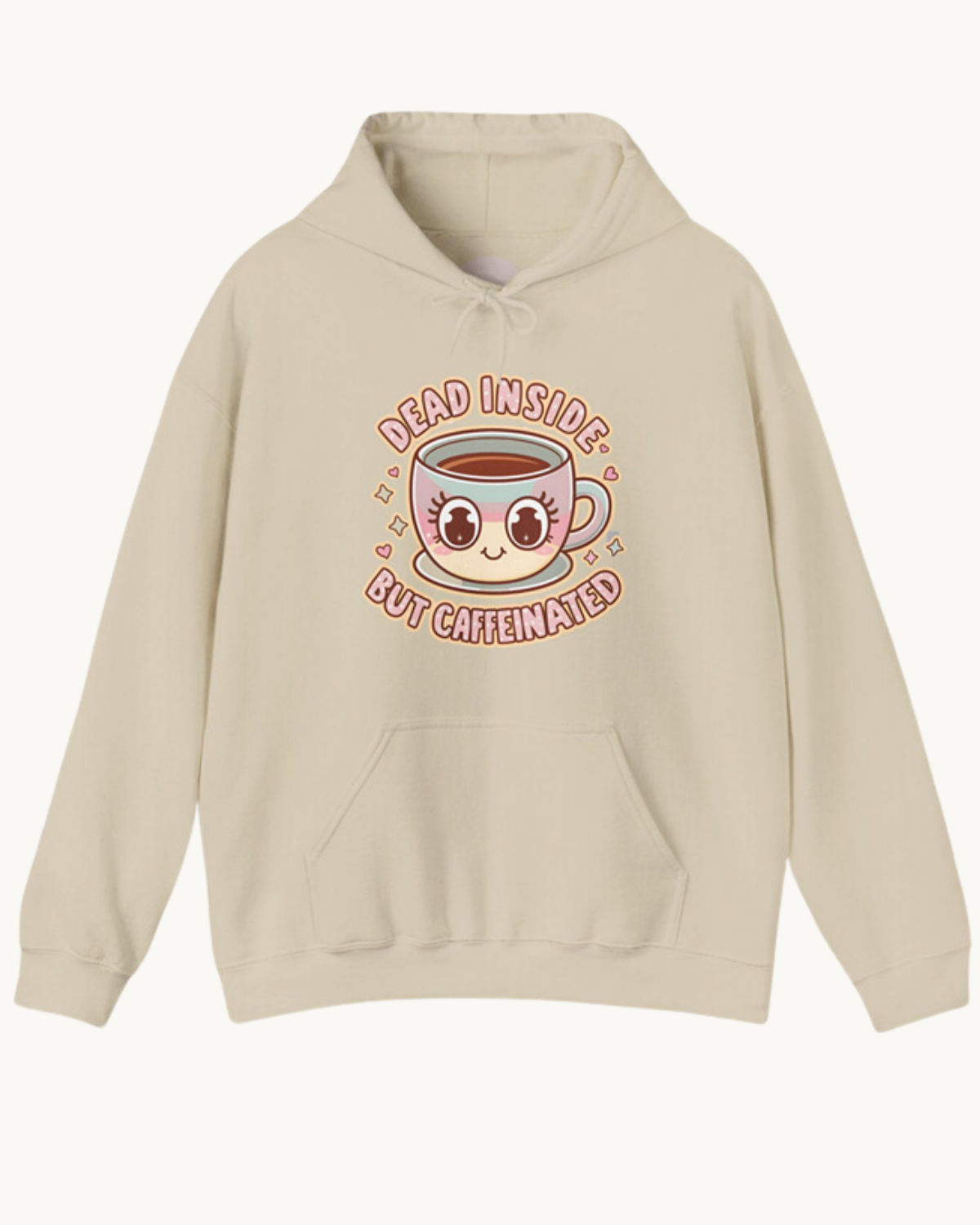 Dead Inside But Caffeinated - Unisex Hoodie