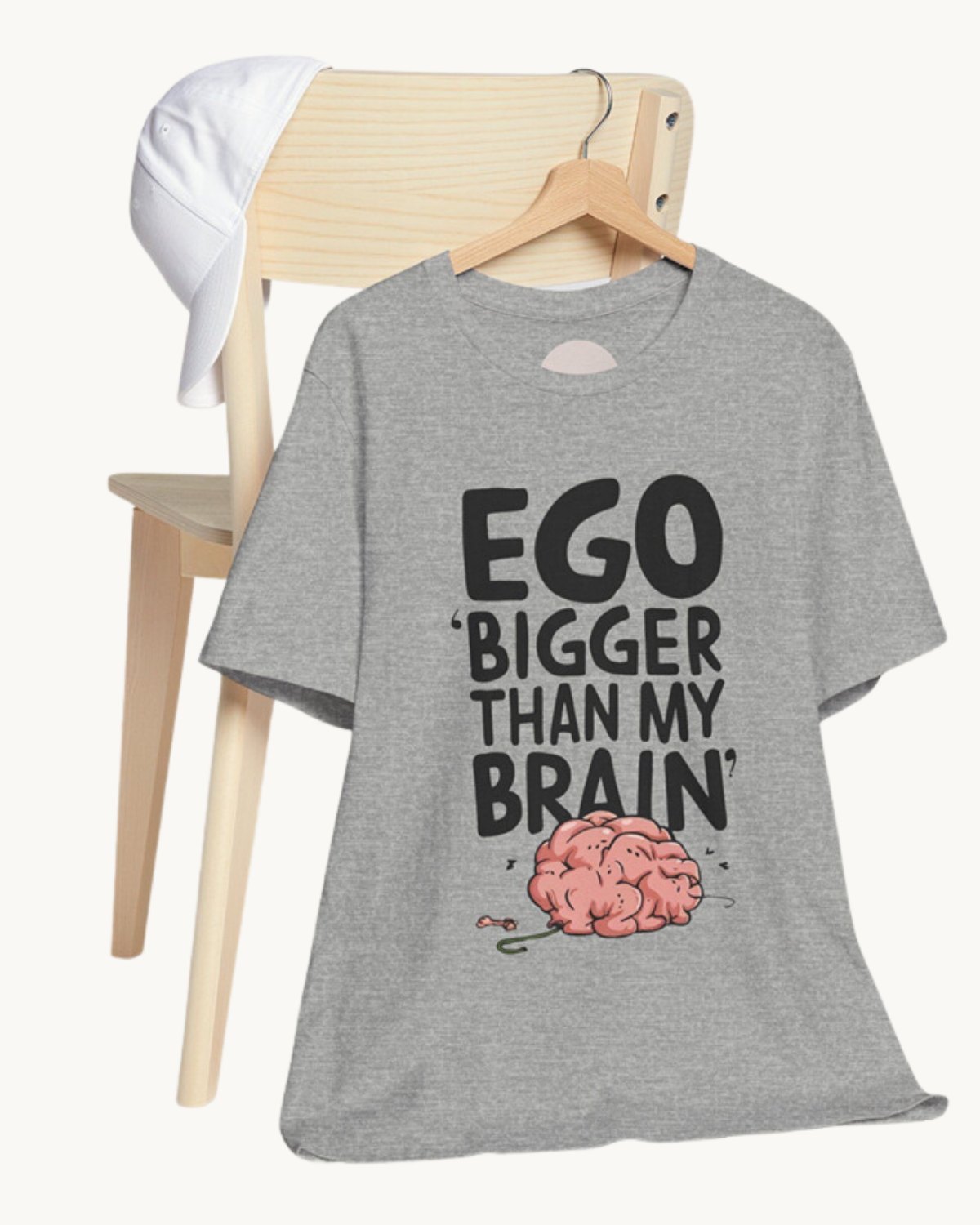 Ego Bigger Than My Brain Unisex T-shirt