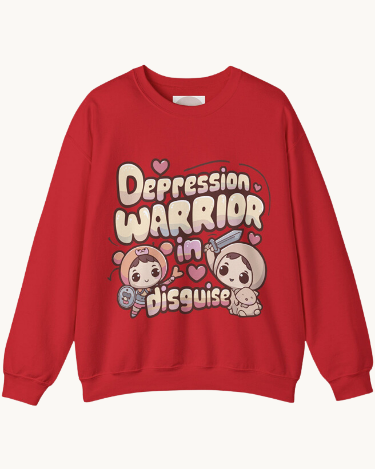 Depression Warrior in Disguise Sweatshirt