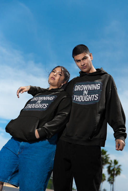 Drowning in Thoughts Unisex Hoodie| Cozy & Conscious