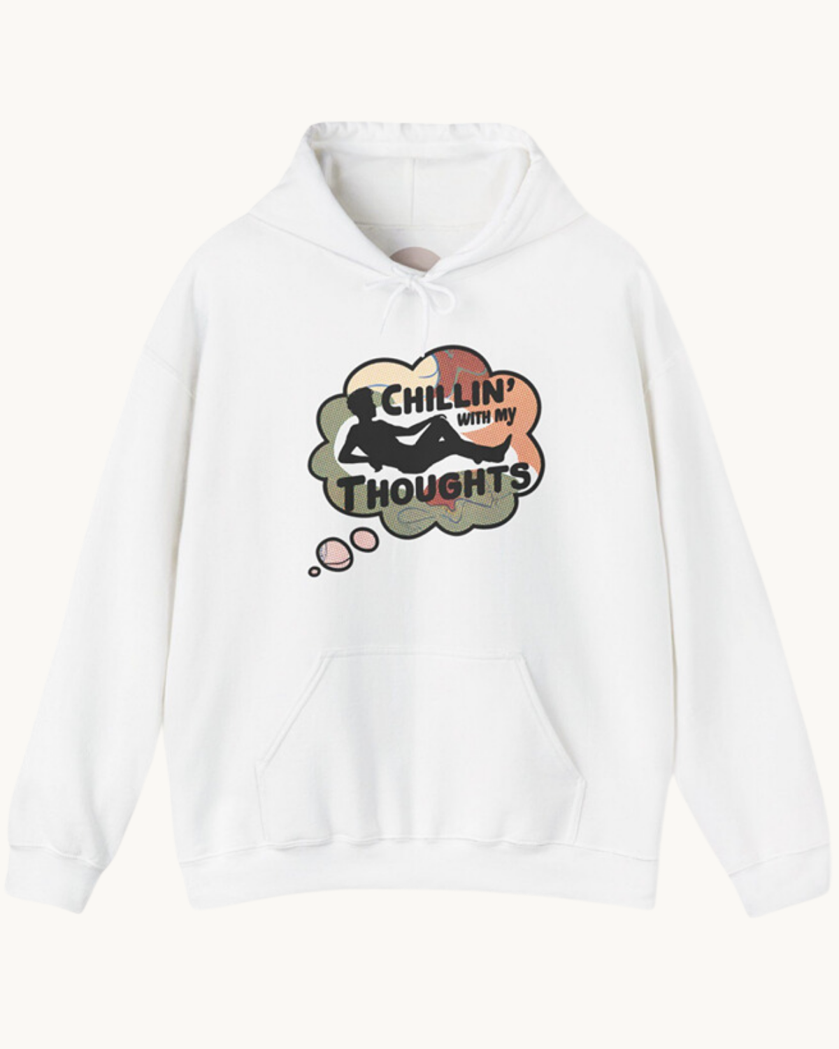 Chilling with My Thoughts Unisex Hoodie