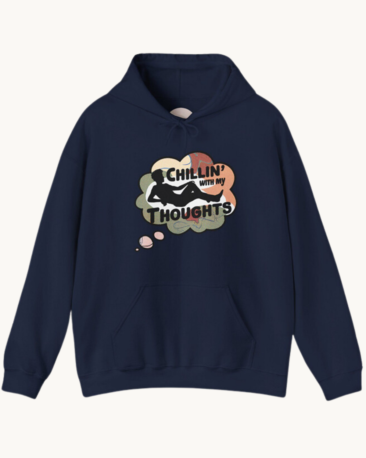 Chilling with My Thoughts Unisex Hoodie