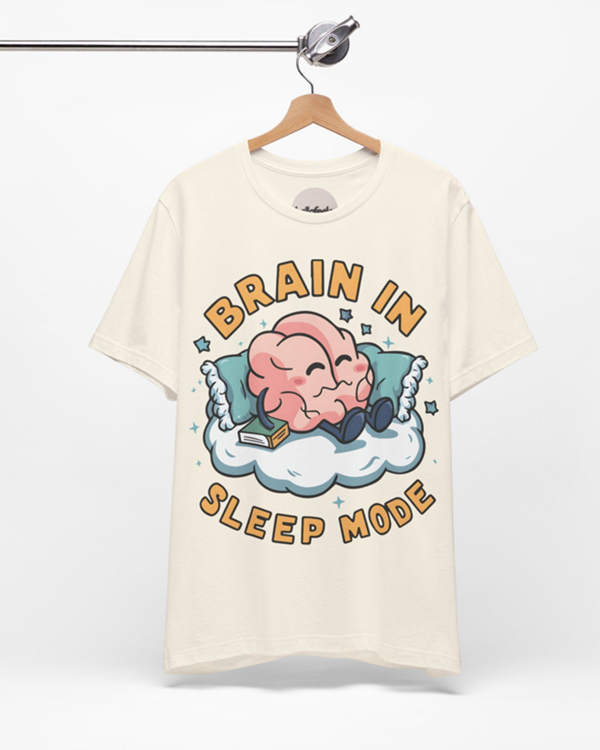 Brain in Sleep Mode Unisex T-Shirt | Luxuriously Casual Comfort for Mental Health Expression