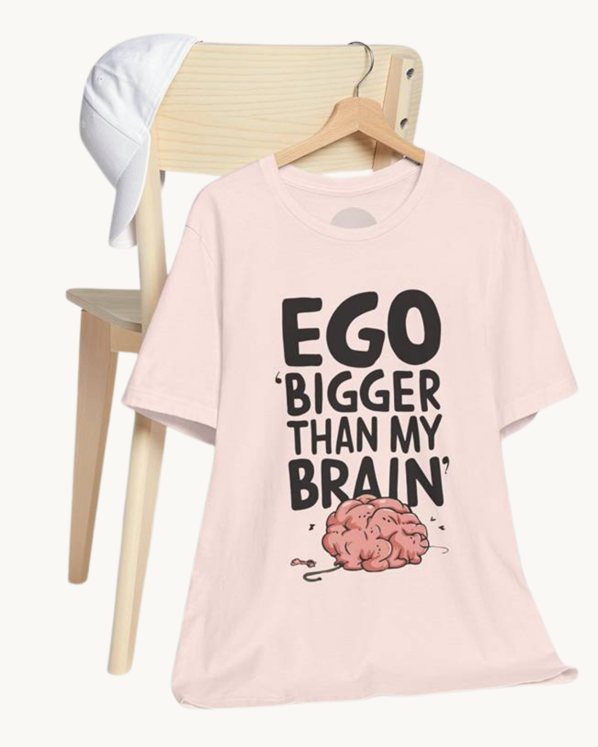 Ego Bigger Than My Brain Unisex T-shirt