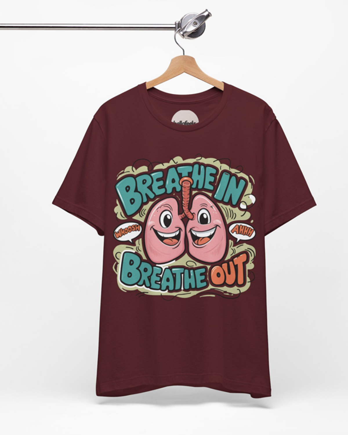 "Breathe In, Breathe Out Unisex T-Shirt – Comfort-First