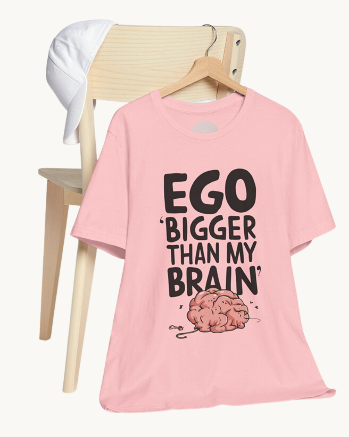 Ego Bigger Than My Brain Unisex T-shirt