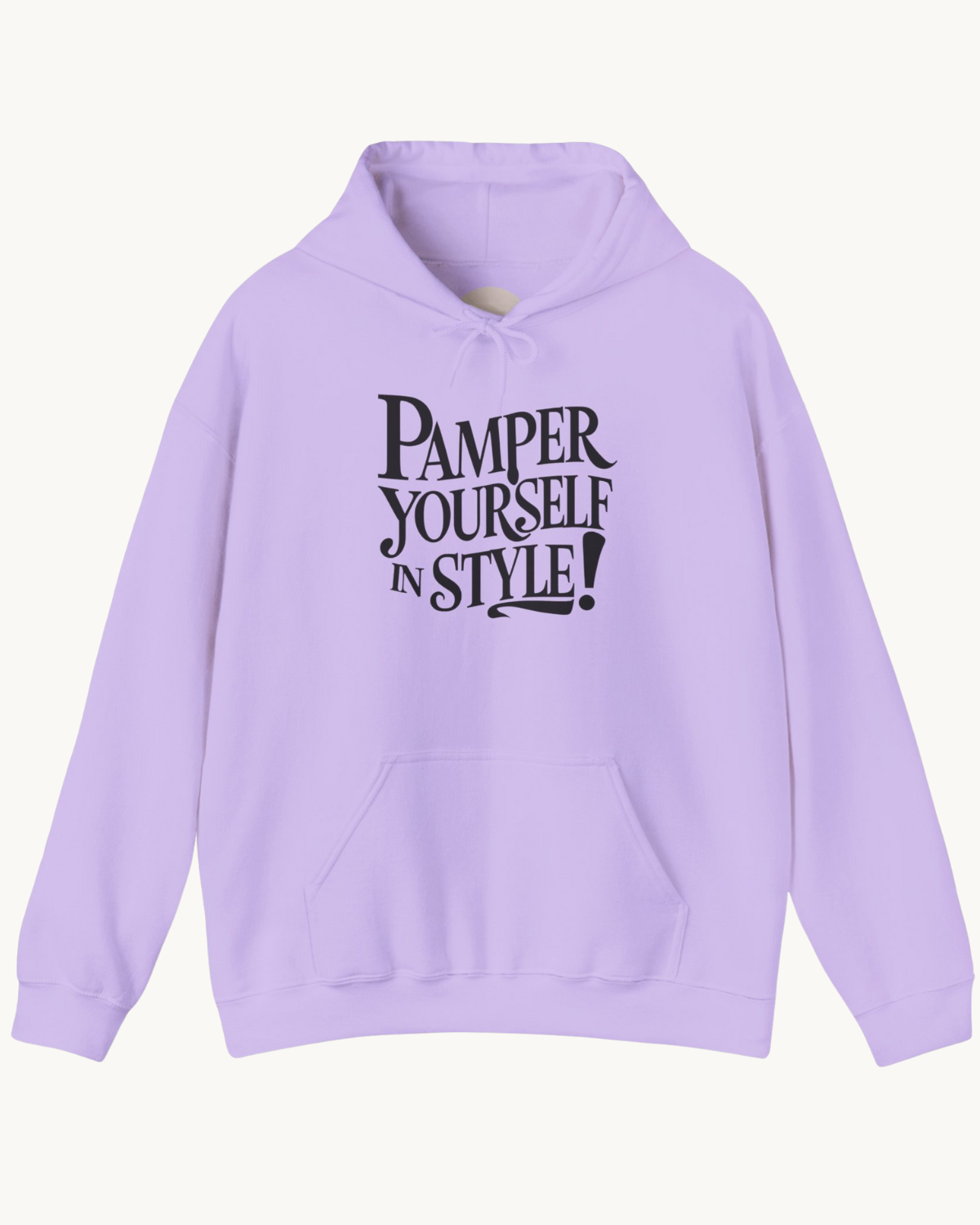 Pamper Yourself in Style Unisex Hoodie