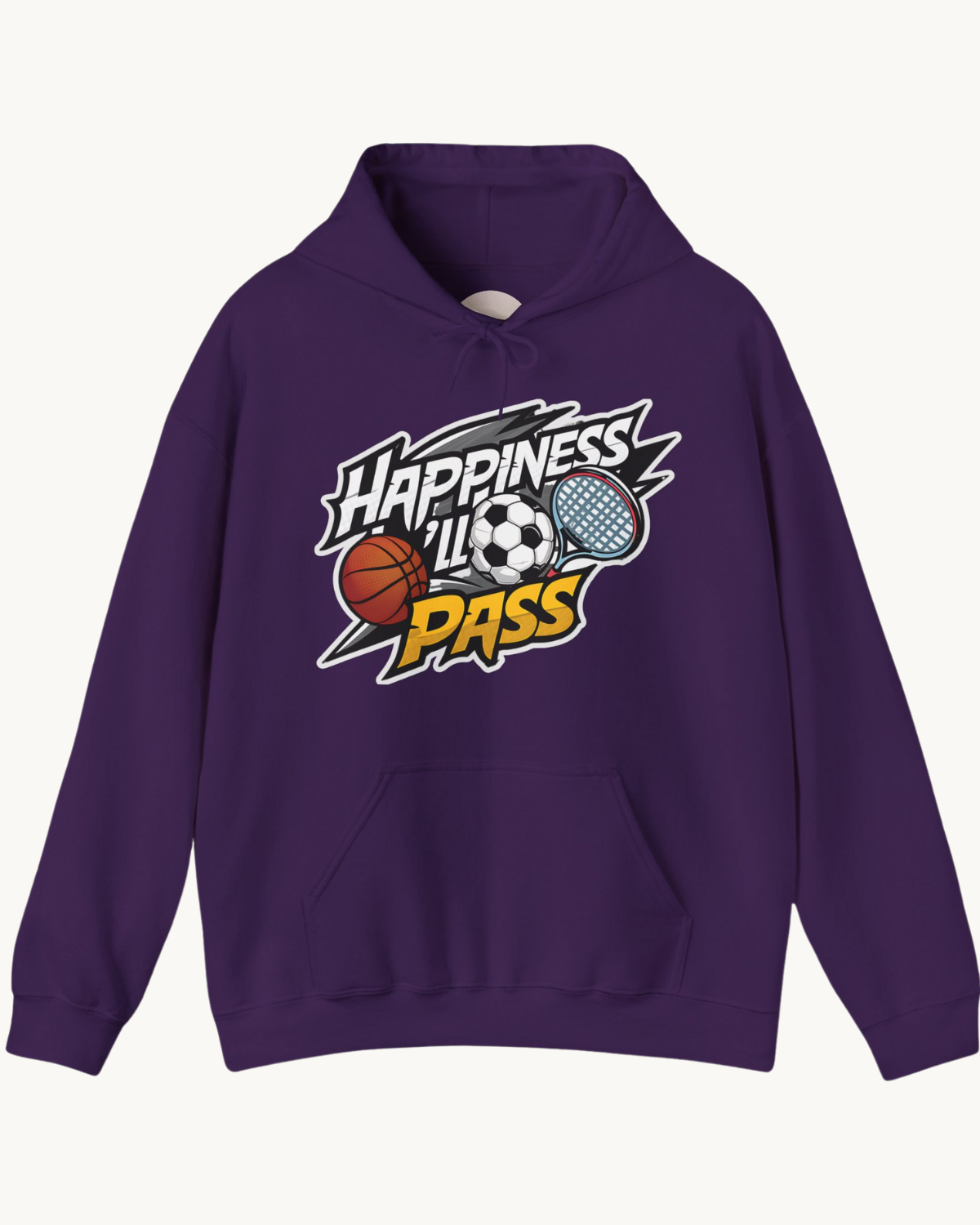 Happiness I Will Pass Unisex Hoodie - Cozy & Comfy