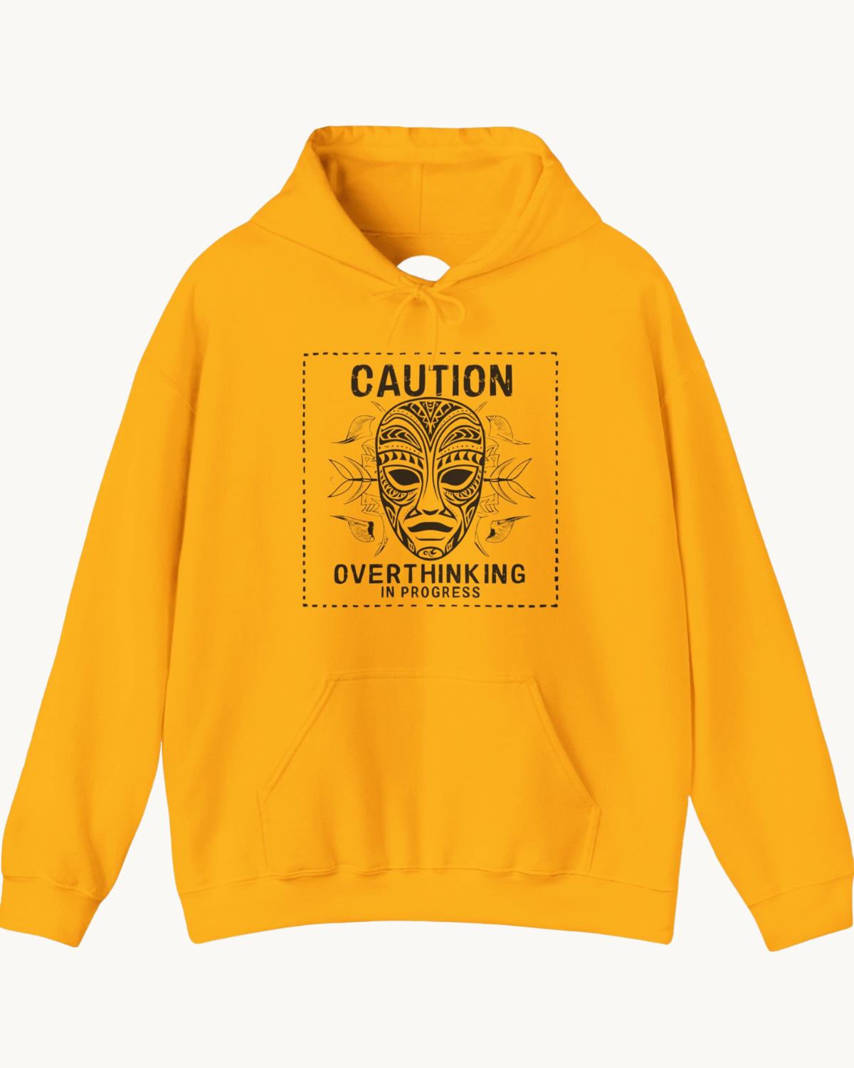 Caution: Overthinking in Progress - Unisex Heavy Blend Hooded Sweatshirt