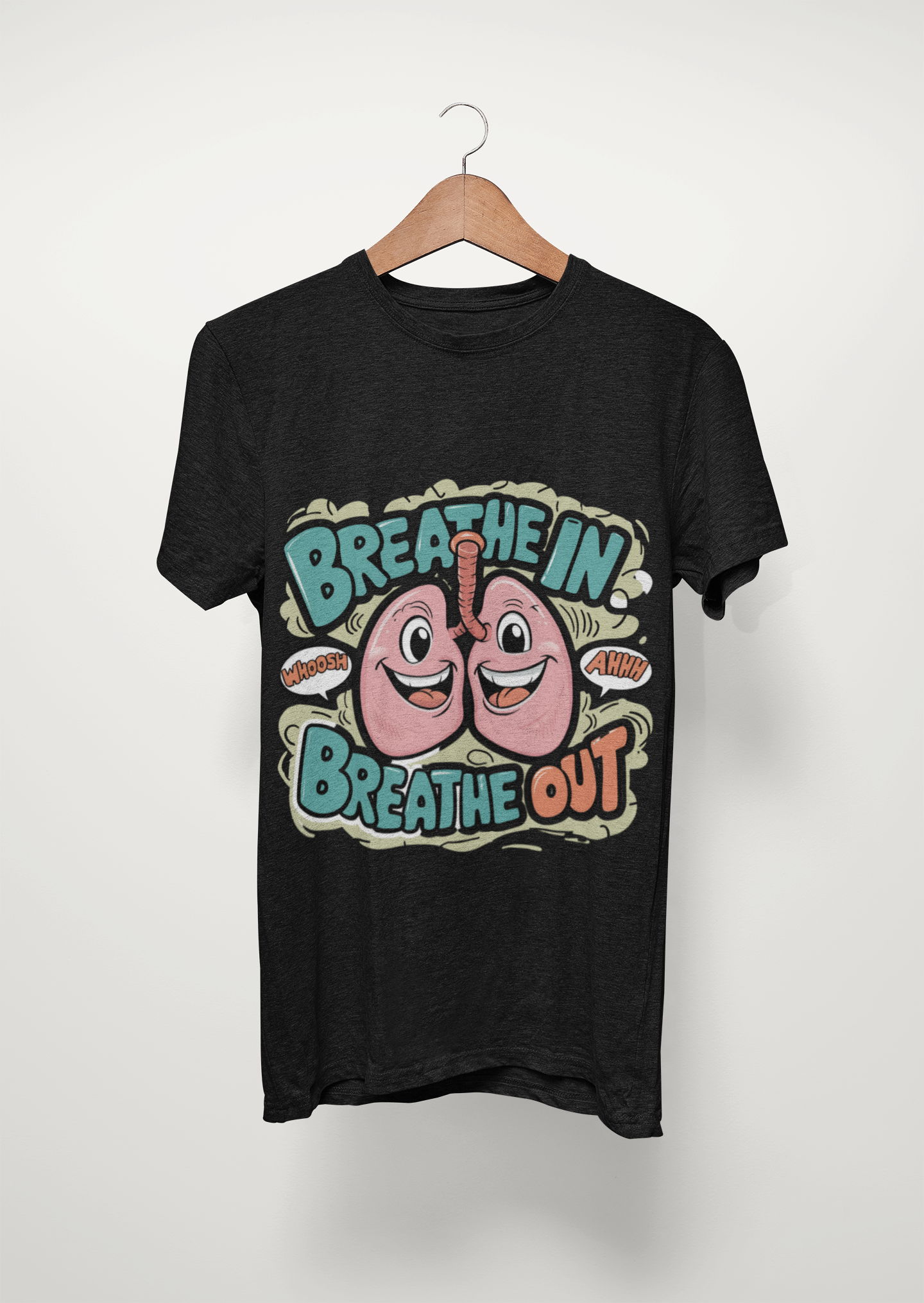 "Breathe In, Breathe Out Unisex T-Shirt – Comfort-First